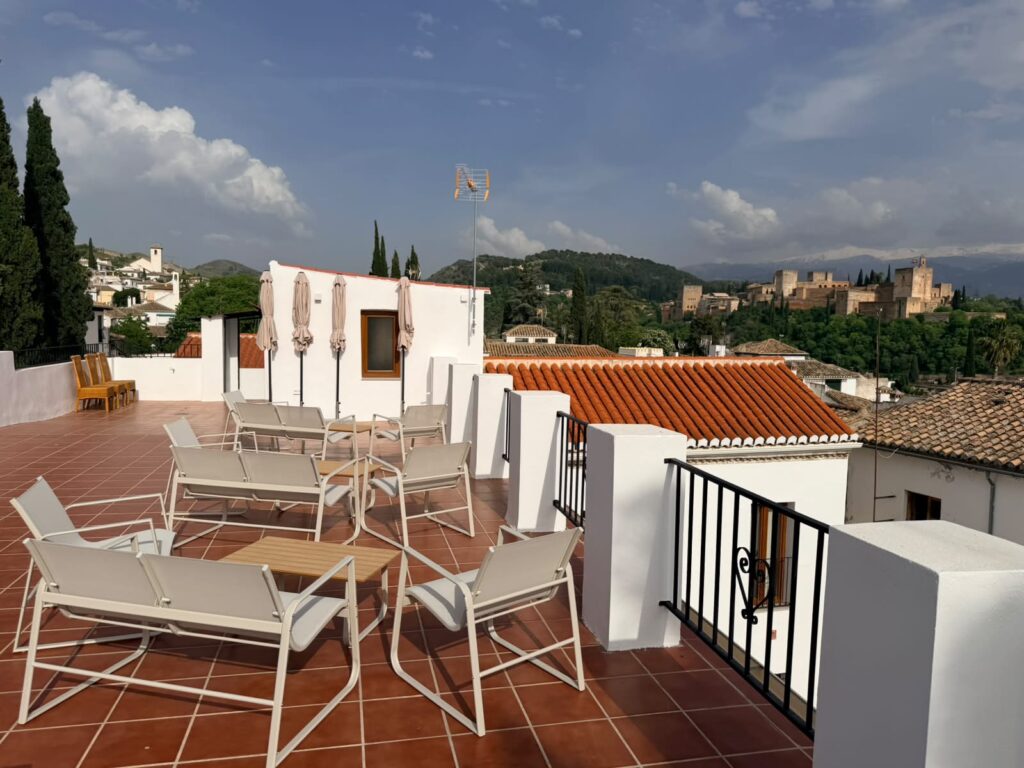Terraza para eventos en Aljibe de la Miel - vista 2