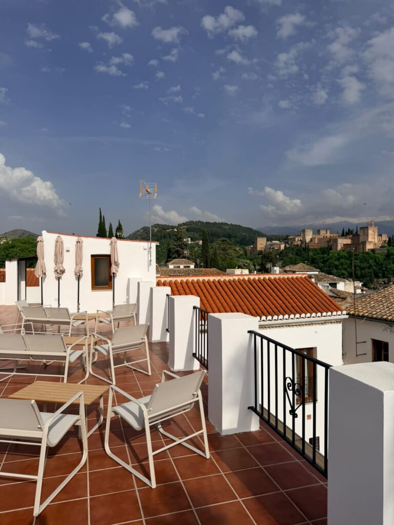 Terraza para eventos en Aljibe de la Miel - vista 3